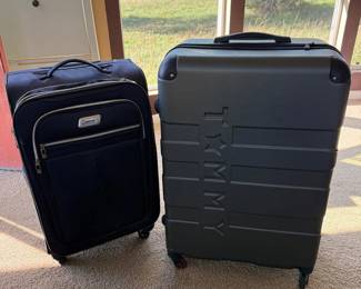 Lot #66 - Tommy Hilfiger Hard-Shell Suitcase & Coleman Rolling Luggage