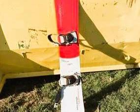 Lot #86 - Aggression Pain Cap 158 Snowboard with Bindings