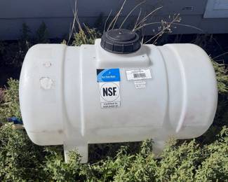 Lot #31 - Ace Roto-Mold 35-Gallon Water Tank with Spigot