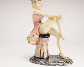 Kevin Francis Ceramics Artist Original Proof Figurine by John Michael Allen, Marlene Dietrich