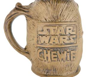 Vintage 1977 Star Wars Chewie Mug Stein Rumph Calif Originals Ceramic