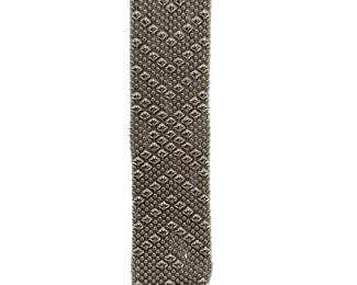 Sergio Gutierrez SG Liquid Metal Mesh Wide Bracelet 7" Ball Chain Cuff