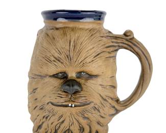 Vintage 1977 Star Wars Chewie Mug Stein Rumph Calif Originals Ceramic