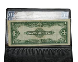 1923 $1 Horse Blanket Silver Certificate Large Size US Currency Case