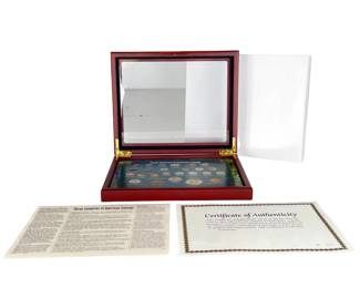 Three Centuries of American Coinage 23-Coin Display Set with COA
