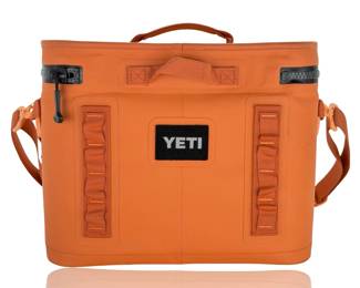 YETI Hopper Flip 18 Soft Cooler - High Desert Clay Orange Portable Ice Chest