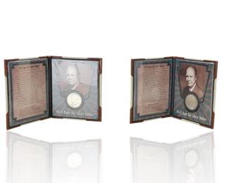 1971-S Eisenhower Silver Dollar Coin Presentation Sets - Lot of 2