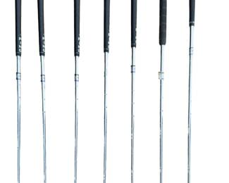 Ping Eye 2 Green Dot Iron Set (3, 5-9, W) Vintage Karsten Golf Clubs ZZ-Lite