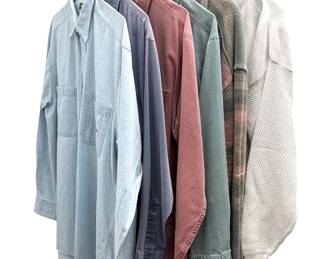 Vintage Coldwater Creek Southwestern Denim Shirts & Sweater Lot of 6 L XL