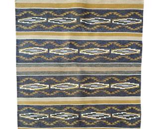 Navajo Wide Ruins Native American Wool Rug Vegetal Dyed Hand Woven 40x32