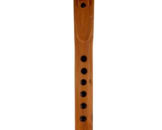 Native American Style Cedar Wood Flute by Whistling Wind Flutes 17.3"