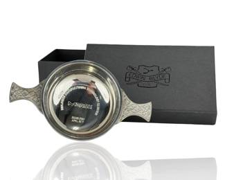 Edwin Blyde Pewter Quaich Celtic Bowl Merck Edinburgh Commemorative