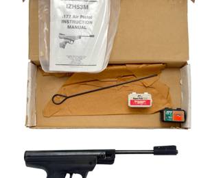 Baikal IZH-53M .177 Caliber Break-Barrel Air Pistol with Box & Manual