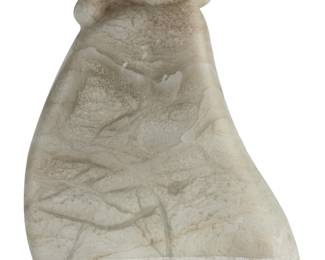 Allie Chaddlesone Signed 1989 Kiowa Alabaster Sculpture Native American Art