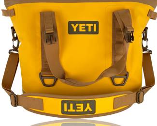 Yeti Hopper M30 Soft Cooler - Newer Zipperless Magnetic Closure, Yellow