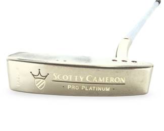 Scotty Cameron Pro Platinum Laguna Putter 35" Titleist Super Stroke Grip