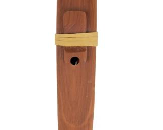 Native American Style Cedar Wood Flute by Whistling Wind Flutes 17.3"