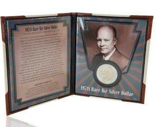 1971-S Eisenhower Silver Dollar Coin Presentation Sets - Lot of 2