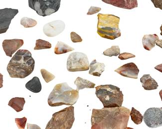 Geologist Estate Rock & Mineral Collection - Obsidian, Agates, Jasper 9.8 lbs