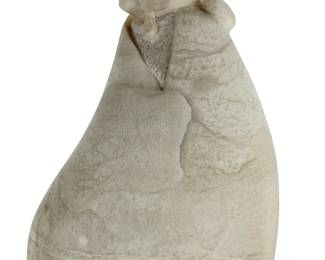 Allie Chaddlesone Signed 1989 Kiowa Alabaster Sculpture Native American Art