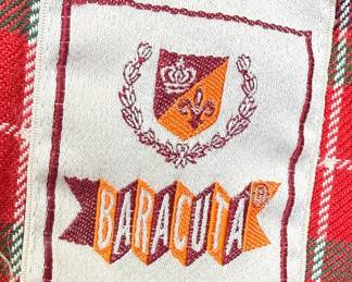 Vintage Baracuta G9 Harrington Jacket Beige Tan 42L Fraser Tartan