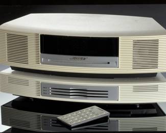 Bose Wave Music System AWRCC2 with Multi-CD Changer & Remote - Platinum White