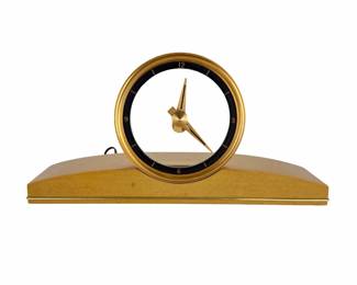 MCM Jefferson Golden View Mystery Clock Model 580-151-002 Electric Desk Clock