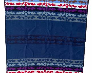 Pendleton Beaver State Sauninga Wool Blanket Smithsonian Museum Limited Edition