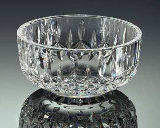 Waterford Lismore Crystal 5-Inch Bowl Irish Fine Cut Glass Signed