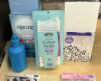 Lot 40: Personal Care and Bathroom Supplies Assortment
