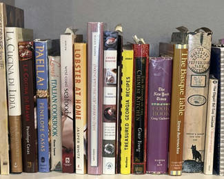 Lot 128: Collection of Cookbooks and Dessert Recipe Books