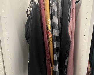 Lot 94: Assorted Embroidered Hoodies and Sweaters