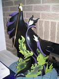 Rare 27 inch Maleficent statue.