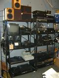 Loads of electronics.