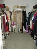 Lots of designer clothing, shoes & accessories.