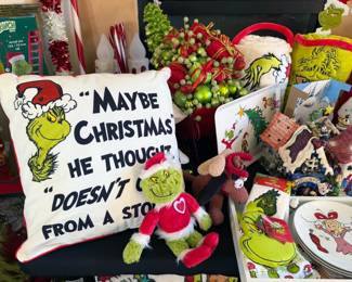 All your Grinchmas decor!