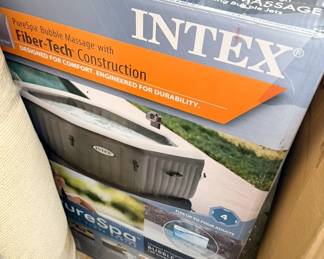 Intex inflatable hot tub