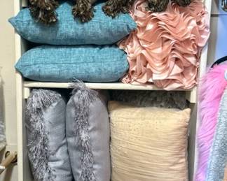 Throw pillows