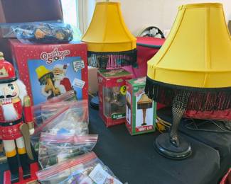 A Christmas Story leg lamps