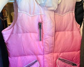 Ombre pink puffer