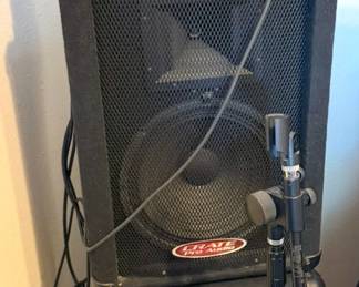 Crate Pro Audio speakers + mixer