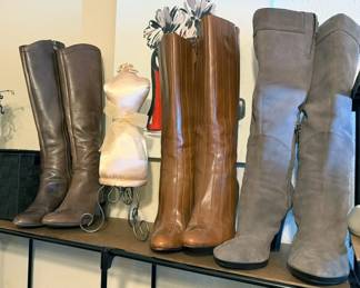 Women’s shoes (size 8): Converse, Coach, Talbots, Jimmy Choo, Prada, Karl Lagerfeld, Chinese Laundry, Nine West