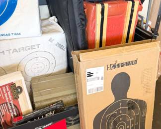 Shooting range targets