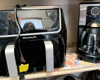 Power XL air fryer + Mr. Coffee maker