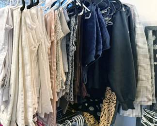 Large selection of casual pants (Chicos) + denim (True Religion, Seven for All Mankind)