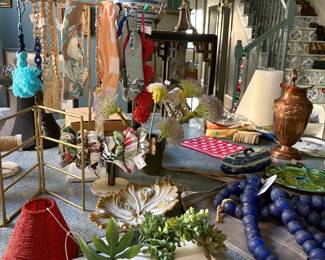 Glass Beads, Vases, Lamps