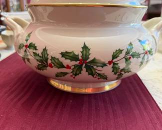 Lenox Christmas terrine 