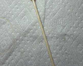 Vintage Peanut man straw