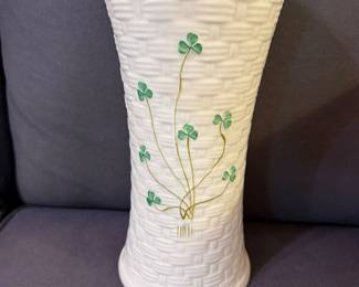 Belleek vase