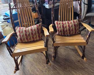 His and hers rockers
